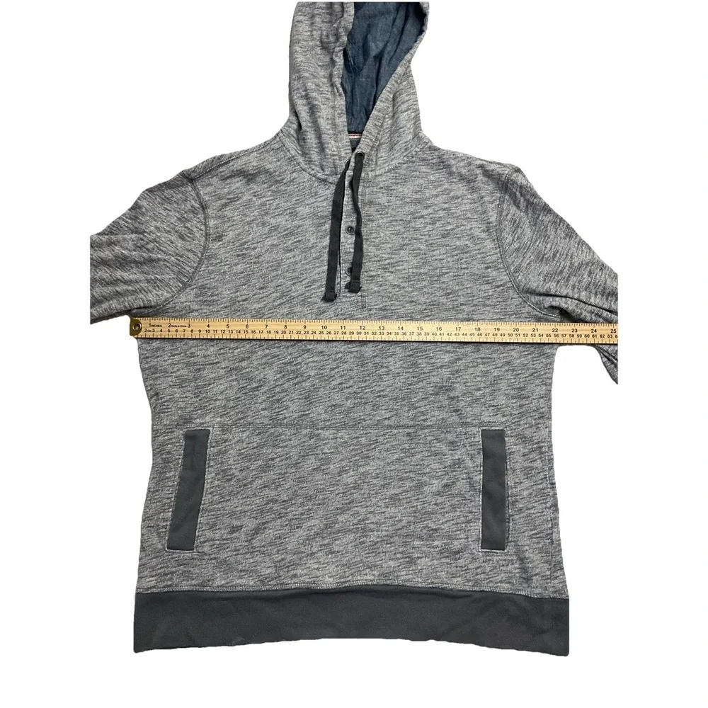 Banana Republic Men's Gray Long Sleeve‎ Pullover Hoodie Size L